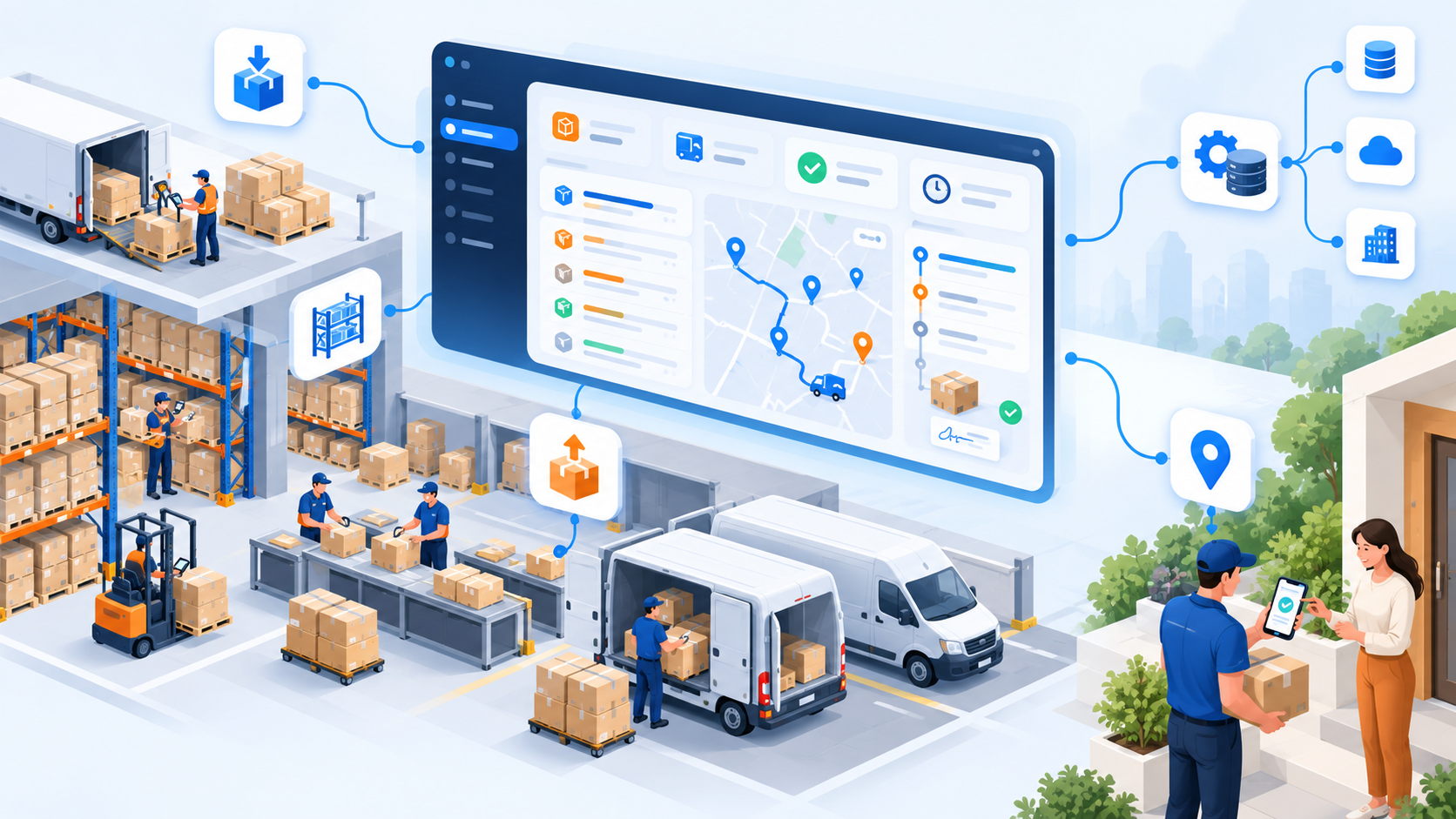 BrilliantWMS Delivery Management System
