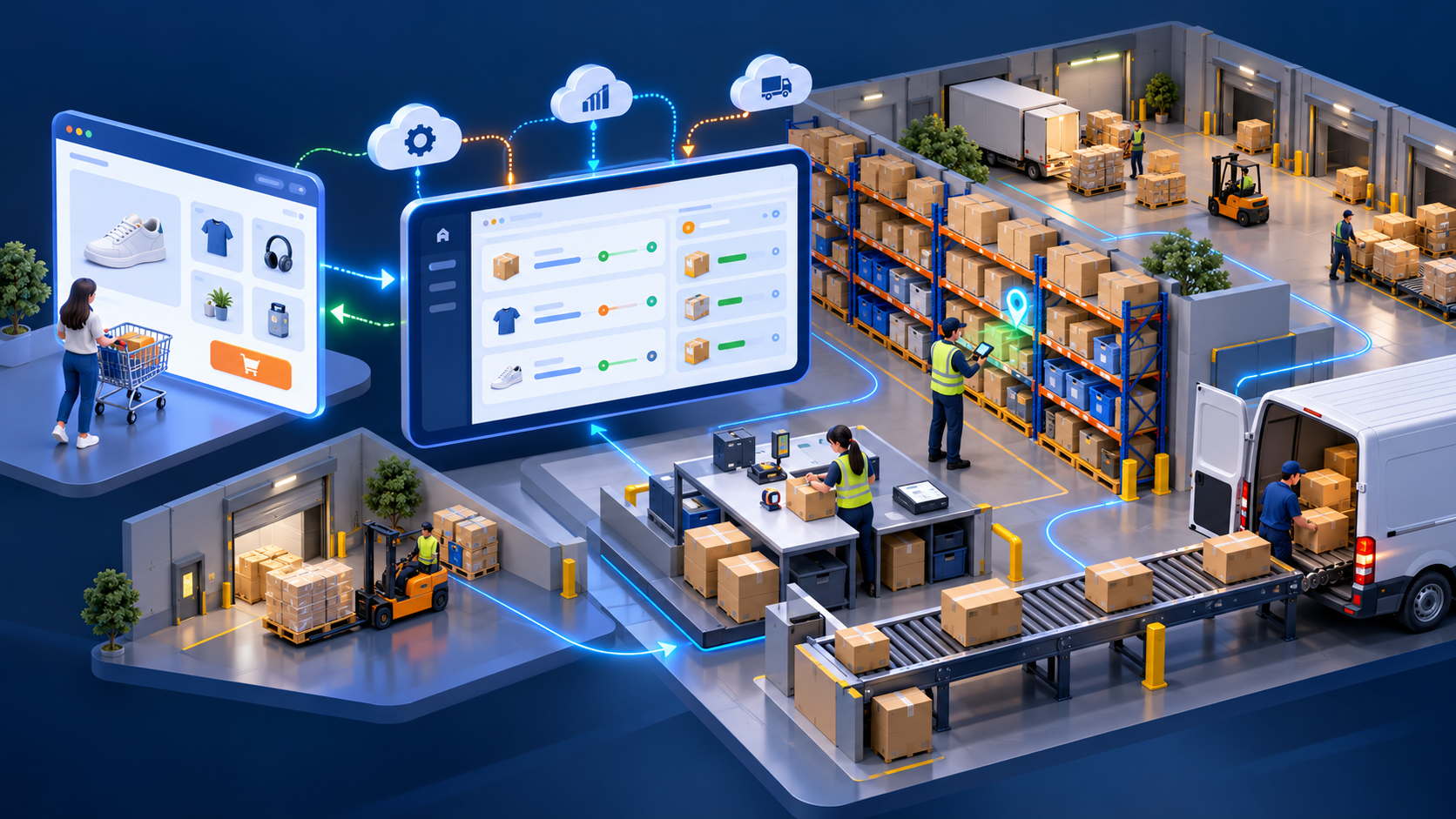 BrilliantWMS E-Commerce Warehouse and Order Integration