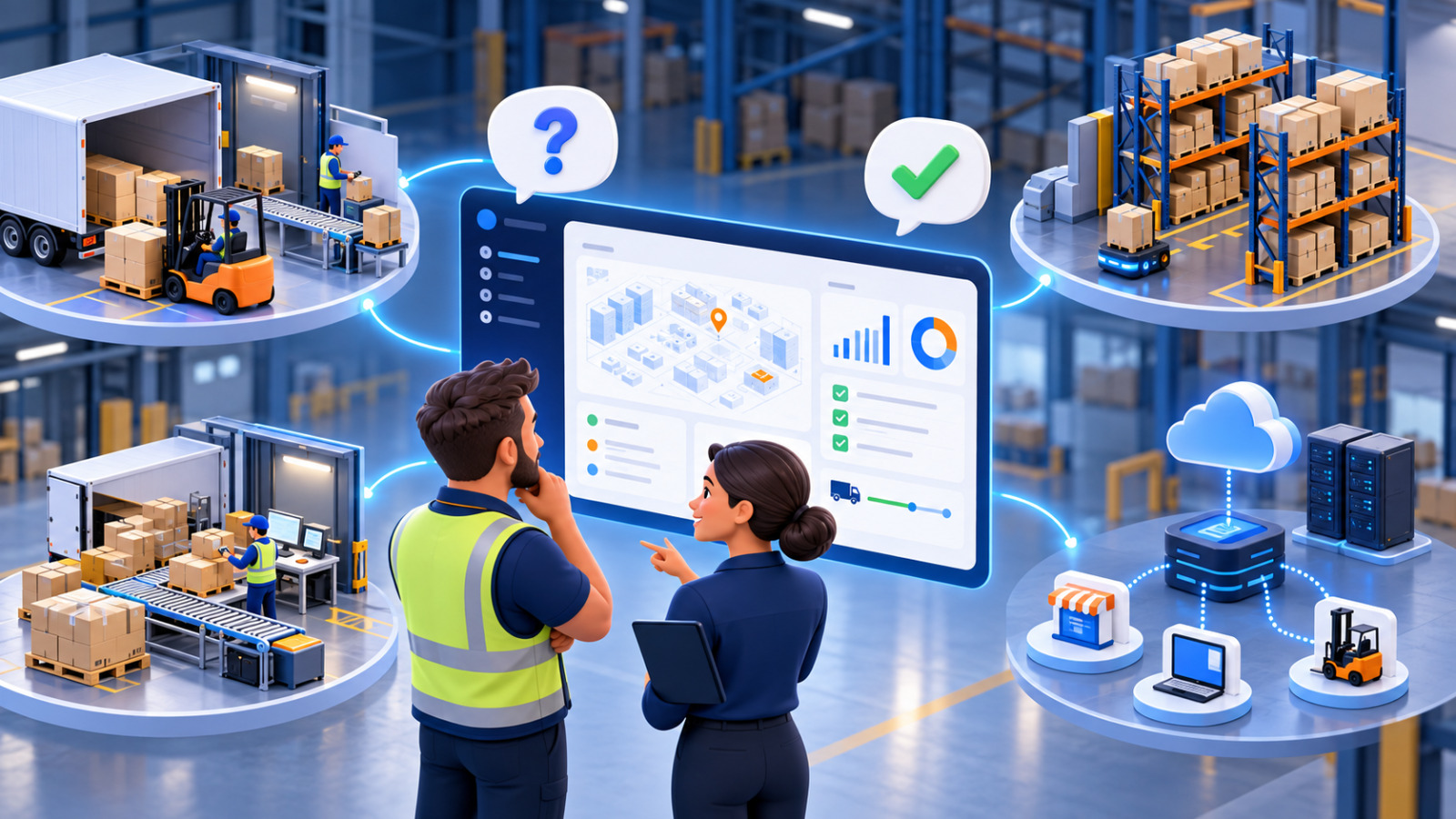 BrilliantWMS warehouse management FAQ and operations overview