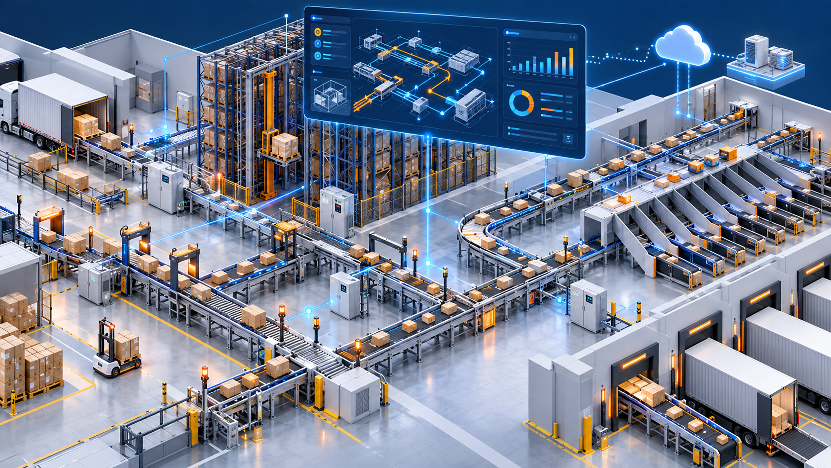 BrilliantWMS Warehouse Control System automation